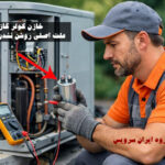 چرا کولر گازی روی موتور نمی‌رود